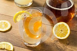 Refreshing Cold Lemonade and Iced Tea