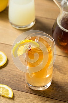 Refreshing Cold Lemonade and Iced Tea