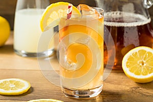 Refreshing Cold Lemonade and Iced Tea