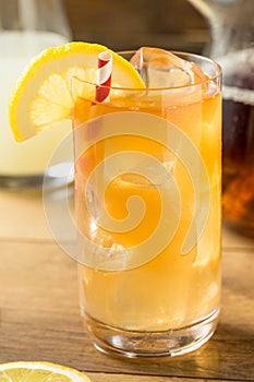Refreshing Cold Lemonade and Iced Tea
