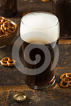 Refreshing Dark Stout Beer