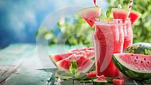 The Refreshing Delight: Watermelon Smoothie - A Sensational Summer Quencher in