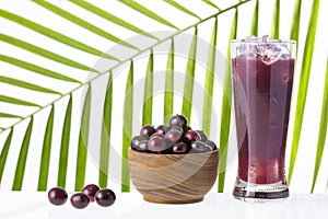 Refreshing drink from the organic acai berry - Euterpe oleracea