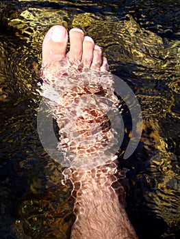 Refreshing foot