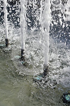 Refreshing fountain.