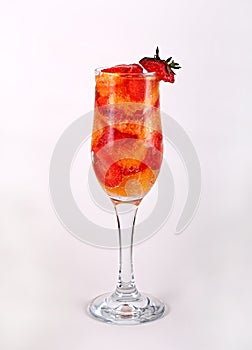 Refreshing fruit cocktail