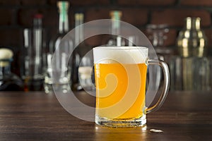 Refreshing Golden Beer Lager