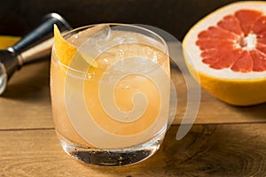 Refreshing Grapefruit Radler Ccoktail