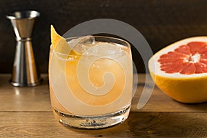 Refreshing Grapefruit Radler Ccoktail