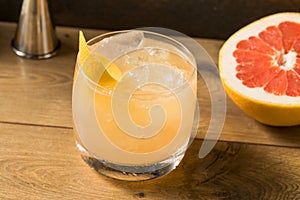 Refreshing Grapefruit Radler Ccoktail