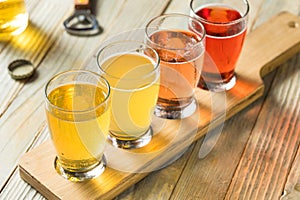 Refreshing Hard Cider Flight