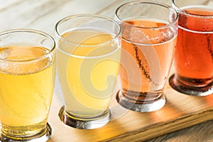 Refreshing Hard Cider Flight