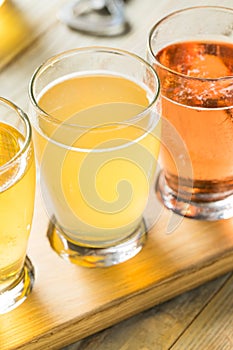 Refreshing Hard Cider Flight