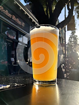 A refreshing hazy IPA on a nice warm day
