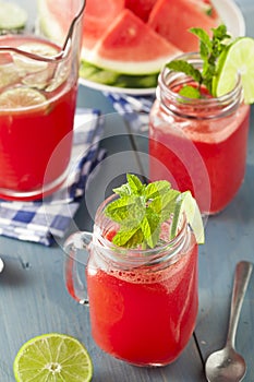 Refreshing Homemade Watermelon Agua Fresca