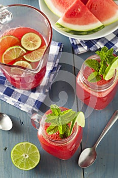 Refreshing Homemade Watermelon Agua Fresca