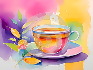 Refreshing and invigorating tea