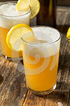 Refreshing Lemon Beer Shandy