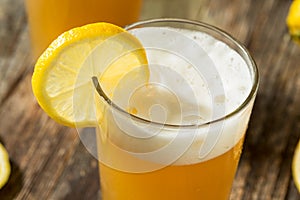 Refreshing Lemon Beer Shandy