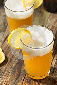 Refreshing Lemon Beer Shandy