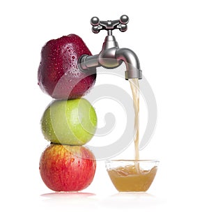 Refreshing Organic Apple Juice