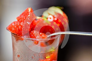 Refreshing palate cleanser