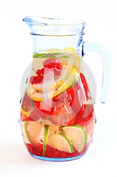 Refreshing summer ice tea