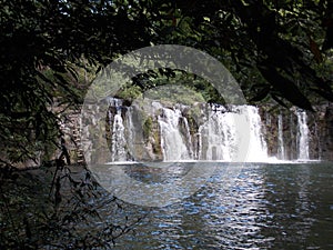 a refreshing waterfall in Liberia, Guanacaste, Costa Rica