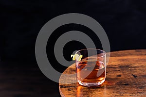 Refreshing Whiskey Sazerac Cocktail