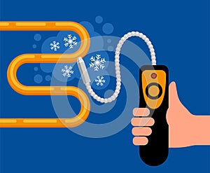 Refrigerant leak detector for locating freon leaks