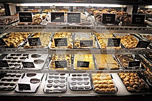 Refrigerated cookie display