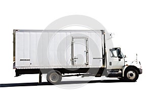 Refrigerated Delivery Truck photo