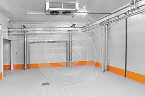 Warehouse freezer, Cold storage. Warehouse freezer, Cold storage.