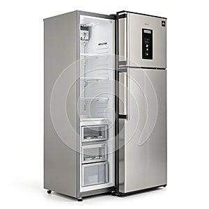 Refrigerator isolated on transparent background