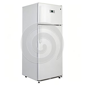 Refrigerator isolated on white background