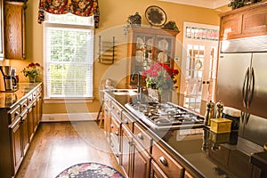 Refrigerator in Kitchen Dining Area