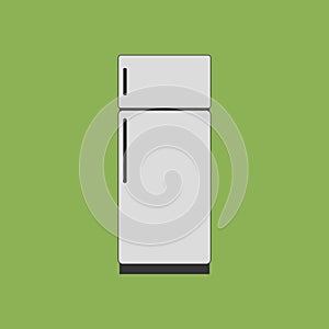 Refrigerator Vector Icon
