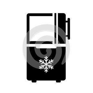 Refrigerator vector icon