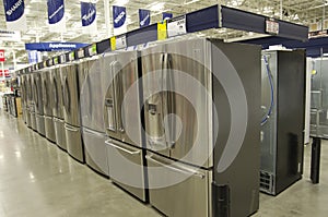 Refrigerators appliance at Lowes