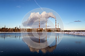Reftinskaya power station, Russia, Ural