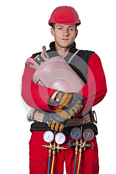 Refueling of air conditioners