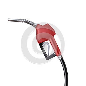 Refueling gun icon, oil and diesel car refuel equipment photo