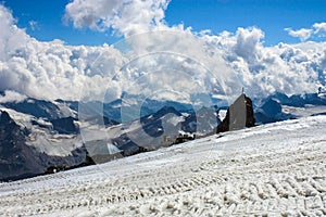 Refuge of 11,Elbrus mountain of the Caucasus Russia