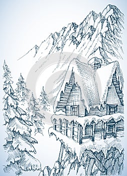 Refuge in the mountains