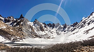 Refugio Frey Hike View of Mountains photo