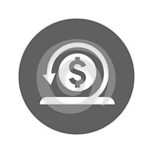 Refund, money back icon