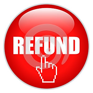 Refund request vector icon