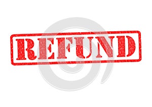 REFUND Rubber Stamp