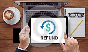 REFUND and Tax Refund Fine Duty Taxation photo