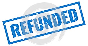 Refunded ink grunge stamp